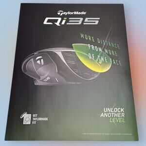 TaylorMade Qi35 Promotional Poster